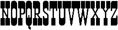 Vronlab Bold otf (700) Font UPPERCASE