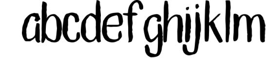 Vroffloow family Typeface 2 Font LOWERCASE