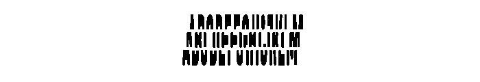 VroumGti ABoldDecalic Font UPPERCASE