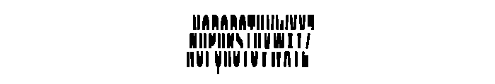 VroumGti ABoldDecalic Font UPPERCASE