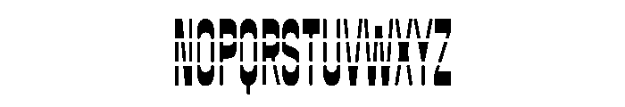VroumGti BBold Font UPPERCASE