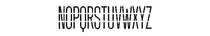 VroumGti BLight Font UPPERCASE