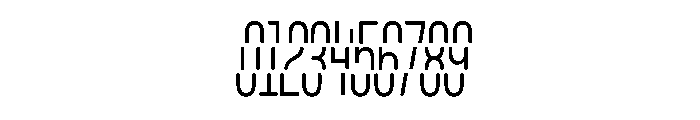 VroumGti BLightDecalic Font OTHER CHARS