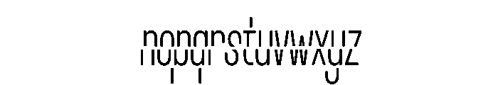 VroumGti BLightDecalic Font LOWERCASE
