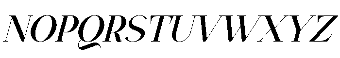 VSOP Cursive Font UPPERCASE