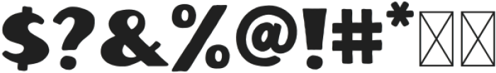 VS John Muir Serif Regular otf (400) Font OTHER CHARS