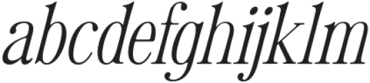 VS Teen Edition Oblique otf (400) Font LOWERCASE