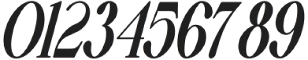 VSOP Narrow 4 Italic otf (400) Font OTHER CHARS