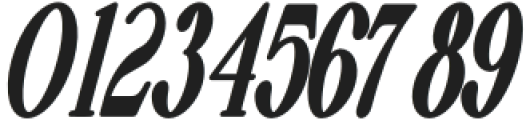 VSOP Narrowest 7 Italic otf (400) Font OTHER CHARS