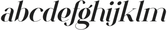 VSOP Regular 2 Italic otf (400) Font LOWERCASE