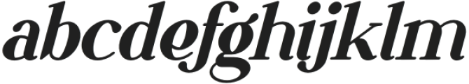 VSOP Regular 6 Italic otf (400) Font LOWERCASE