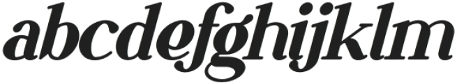 VSOP Regular 7 Italic otf (400) Font LOWERCASE