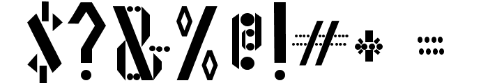 vSGeometrica Font OTHER CHARS