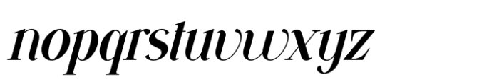 Vsop Narrow 2 Italic Font LOWERCASE
