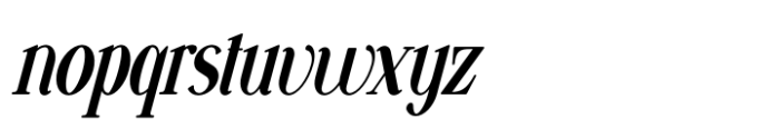 Vsop Narrow 4 Italic Font LOWERCASE