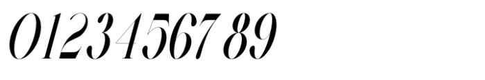 Vsop Narrower 1 Italic Font OTHER CHARS