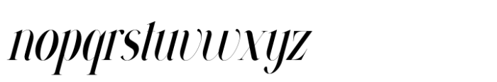 Vsop Narrower 1 Italic Font LOWERCASE