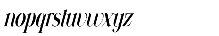 Vsop Narrower 2 Italic Font LOWERCASE