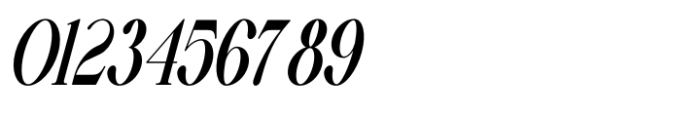 Vsop Narrower 3 Italic Font OTHER CHARS