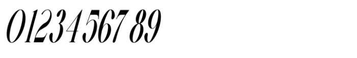 Vsop Narrowest 2 Italic Font OTHER CHARS