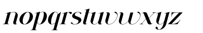 Vsop Regular 2 Italic Font LOWERCASE