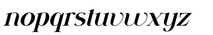 Vsop Regular 3 Italic Font LOWERCASE