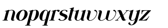 Vsop Regular 4 Italic Font LOWERCASE