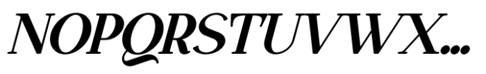 Vsop Regular 6 Italic Font UPPERCASE