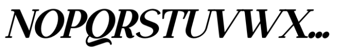 Vsop Regular 7 Italic Font UPPERCASE