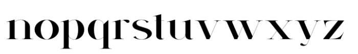 Vsop Wide 1 Font LOWERCASE