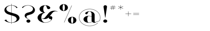 Vsop Wide 2 Font OTHER CHARS