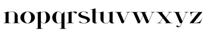Vsop Wide 2 Font LOWERCASE