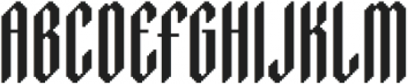 VTCElmwood-EightBit otf (400) Font UPPERCASE