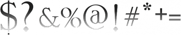 Vtks Premium 4 ttf (400) Font OTHER CHARS