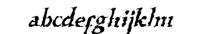 VTC Boseephus RegularItalic Font LOWERCASE