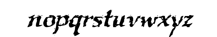 VTC Boseephus RegularItalic Font LOWERCASE