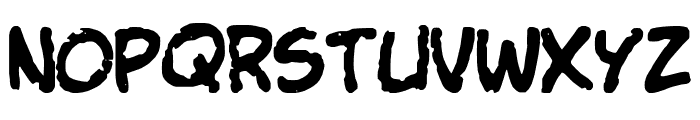 VTC StressedHand(RUS BY LYAJKA) Font UPPERCASE
