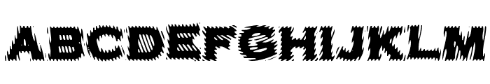 VTCBadPlating Regular Font LOWERCASE