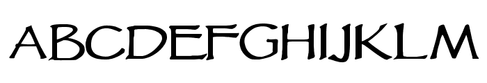 VTCGoblinHand Font LOWERCASE