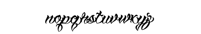 VTCTattooScriptTwo Font LOWERCASE