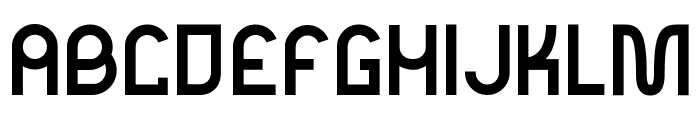 VTF Gulax Regular Font UPPERCASE