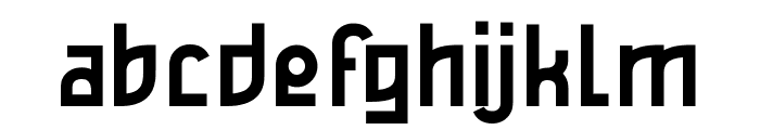VTF Gulax Regular Font LOWERCASE