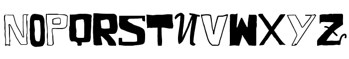 VTKS COMIC Font LOWERCASE