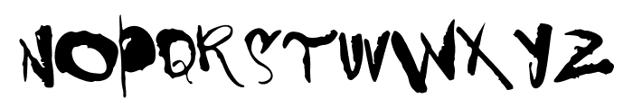 VTKS DENGOSA Regular Font LOWERCASE