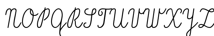 V?tkova p?sanka Font UPPERCASE
