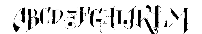 Vtks Amplexus Font UPPERCASE