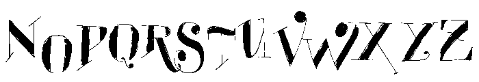 Vtks Amplexus Font UPPERCASE
