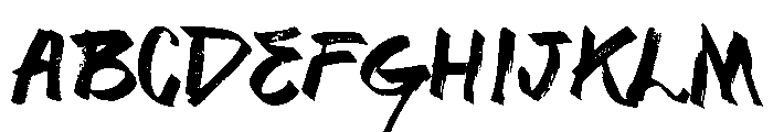 Vtks Dracena Font UPPERCASE