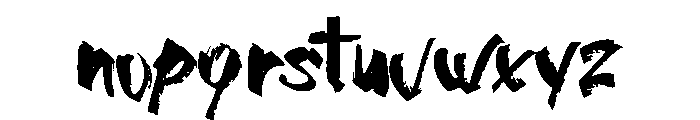 Vtks Dracena Font LOWERCASE