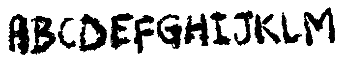Vtks Xumbrega Font UPPERCASE